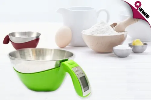 From QR79, No More Guess Work with a Digital Kitchen Scale - Choose From 4 Colors! (Up to QR800 Value)